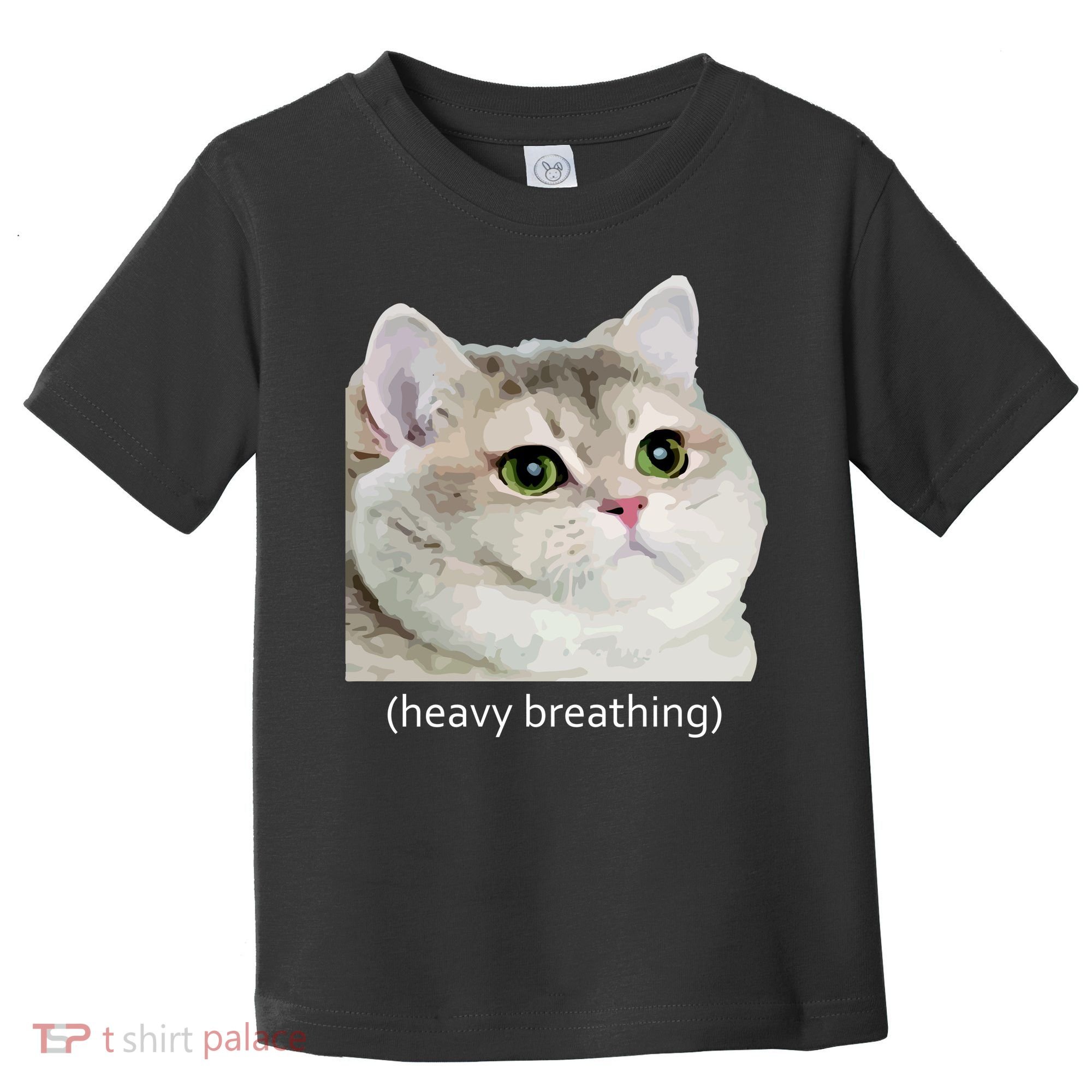 Heavy Breathing Cat Toddler T-Shirt