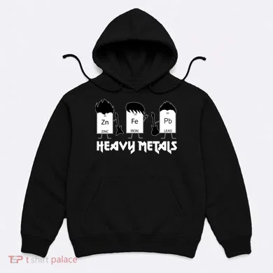 Heavy Metals Periodic Table Of Elements Hoodie