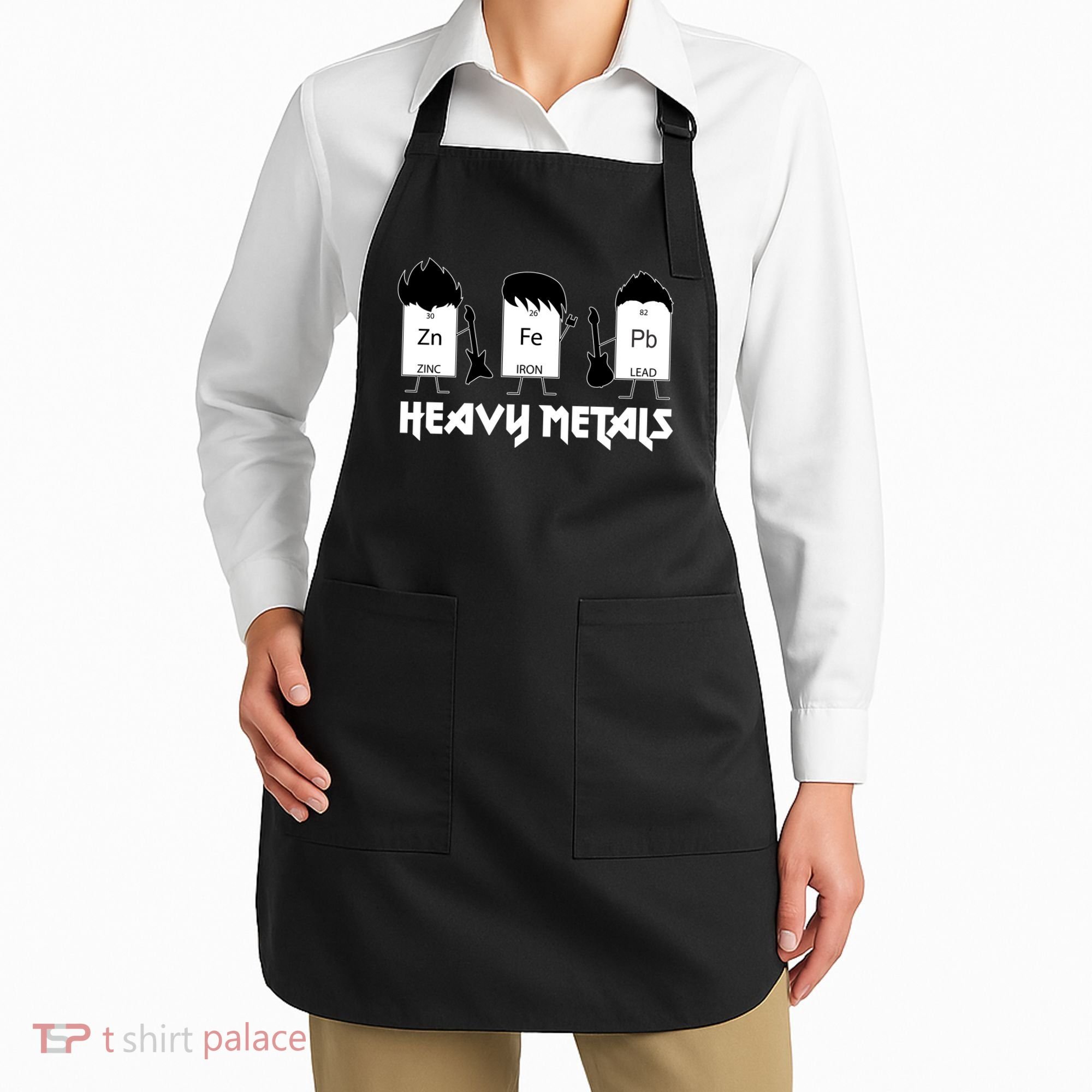 Heavy Metals Periodic Table Of Elements Apron