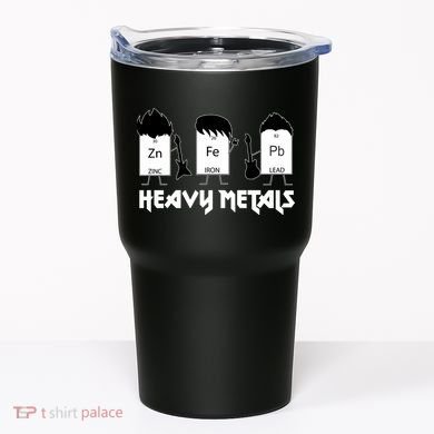 Heavy Metals Periodic Table Of Elements Tumbler