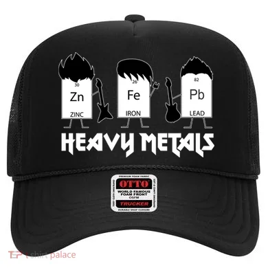 Heavy Metals Periodic Table Of Elements Hat
