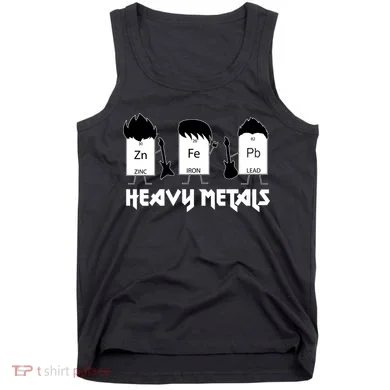 Heavy Metals Periodic Table Of Elements Tank Top