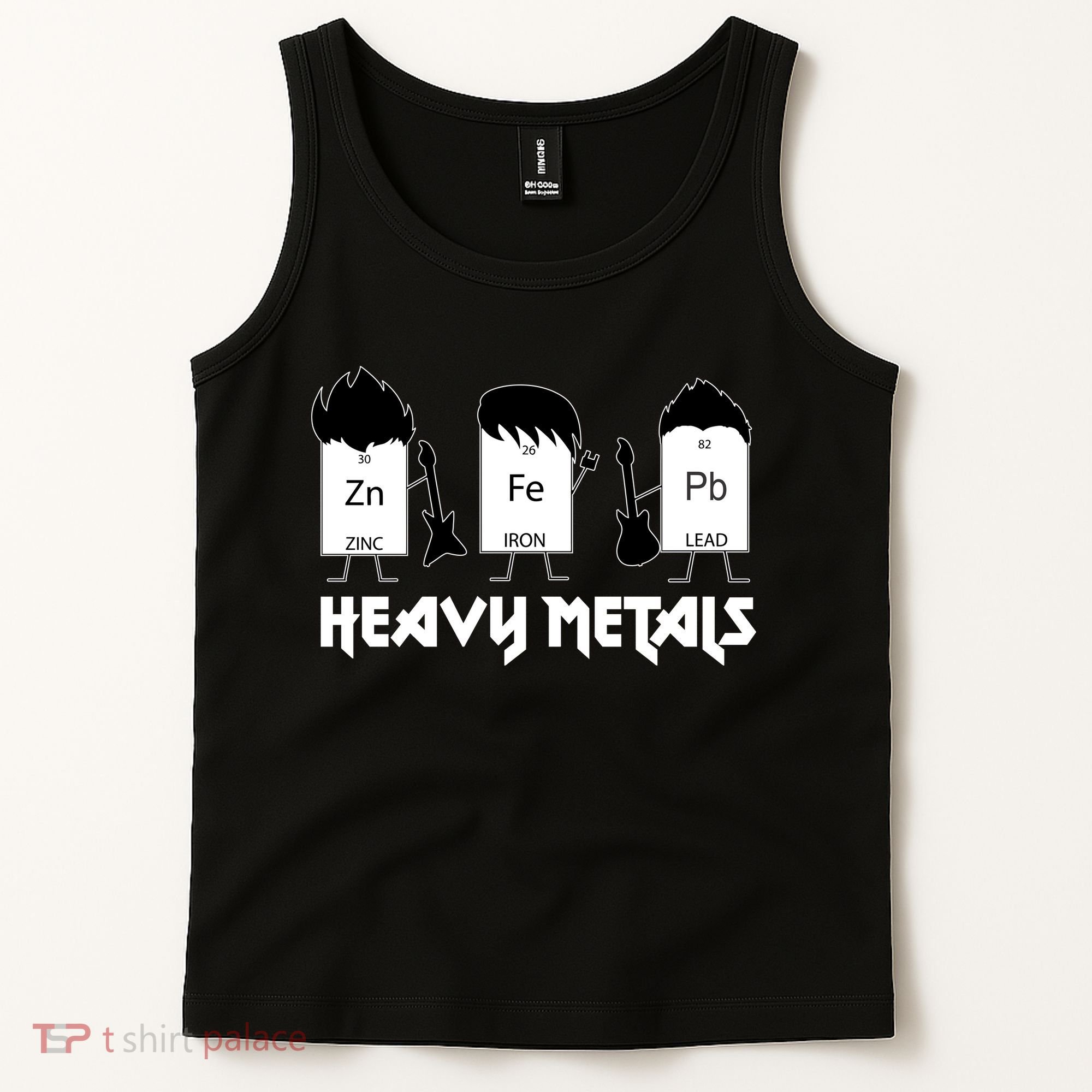 Heavy Metals Periodic Table Of Elements Tank Top