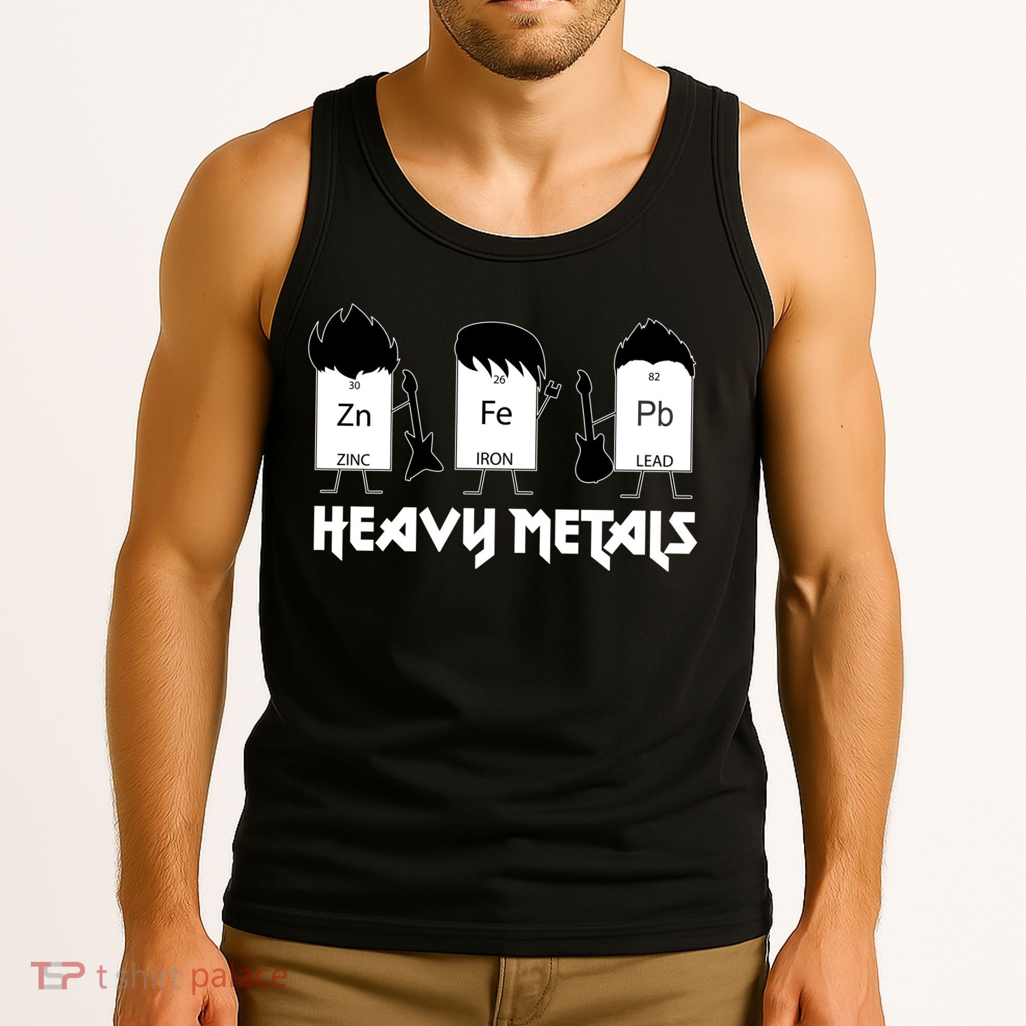 Heavy Metals Periodic Table Of Elements Tank Top