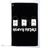Heavy Metals Periodic Table Of Elements Golf Towel thumb 0