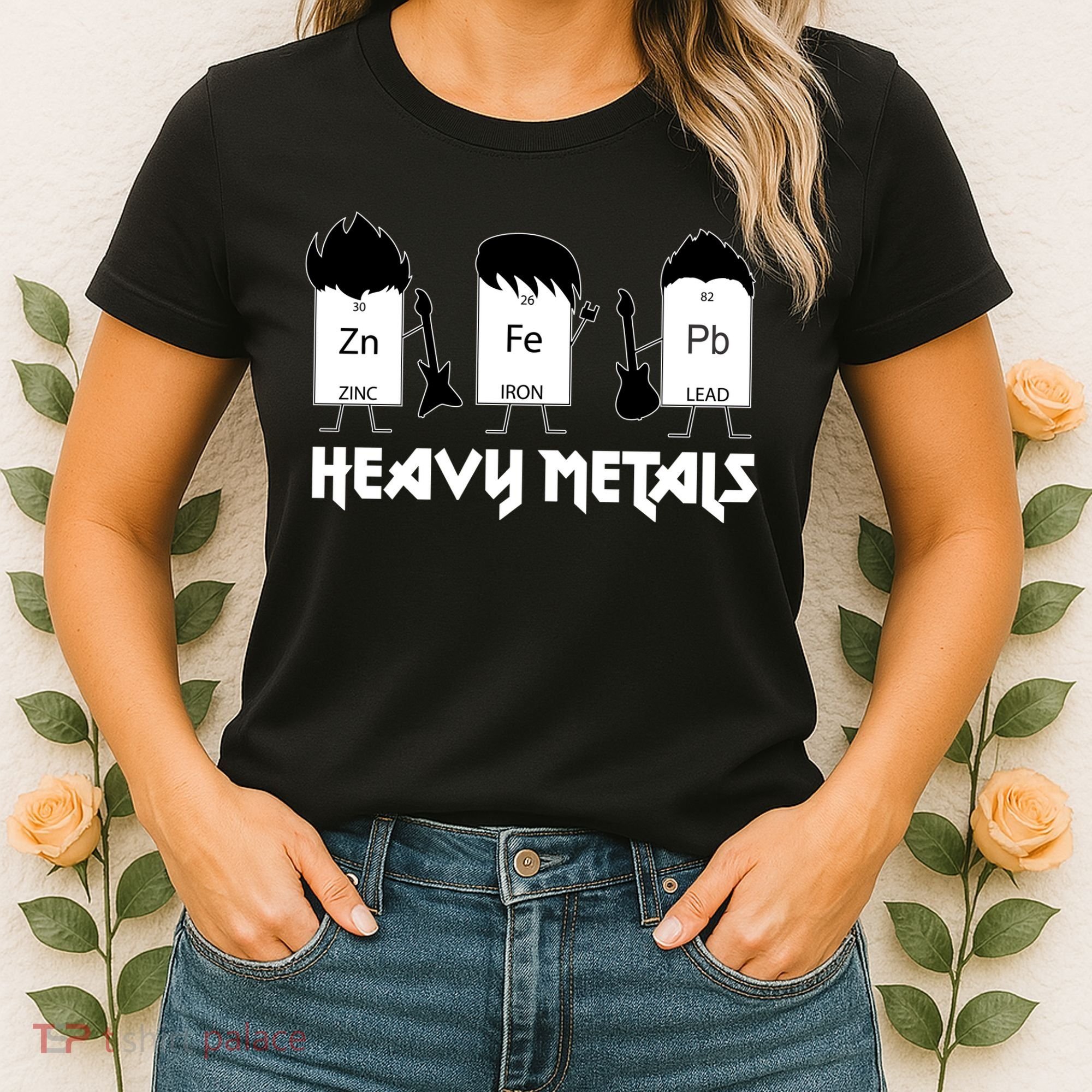 Heavy Metals Periodic Table Of Elements Women's T-Shirt
