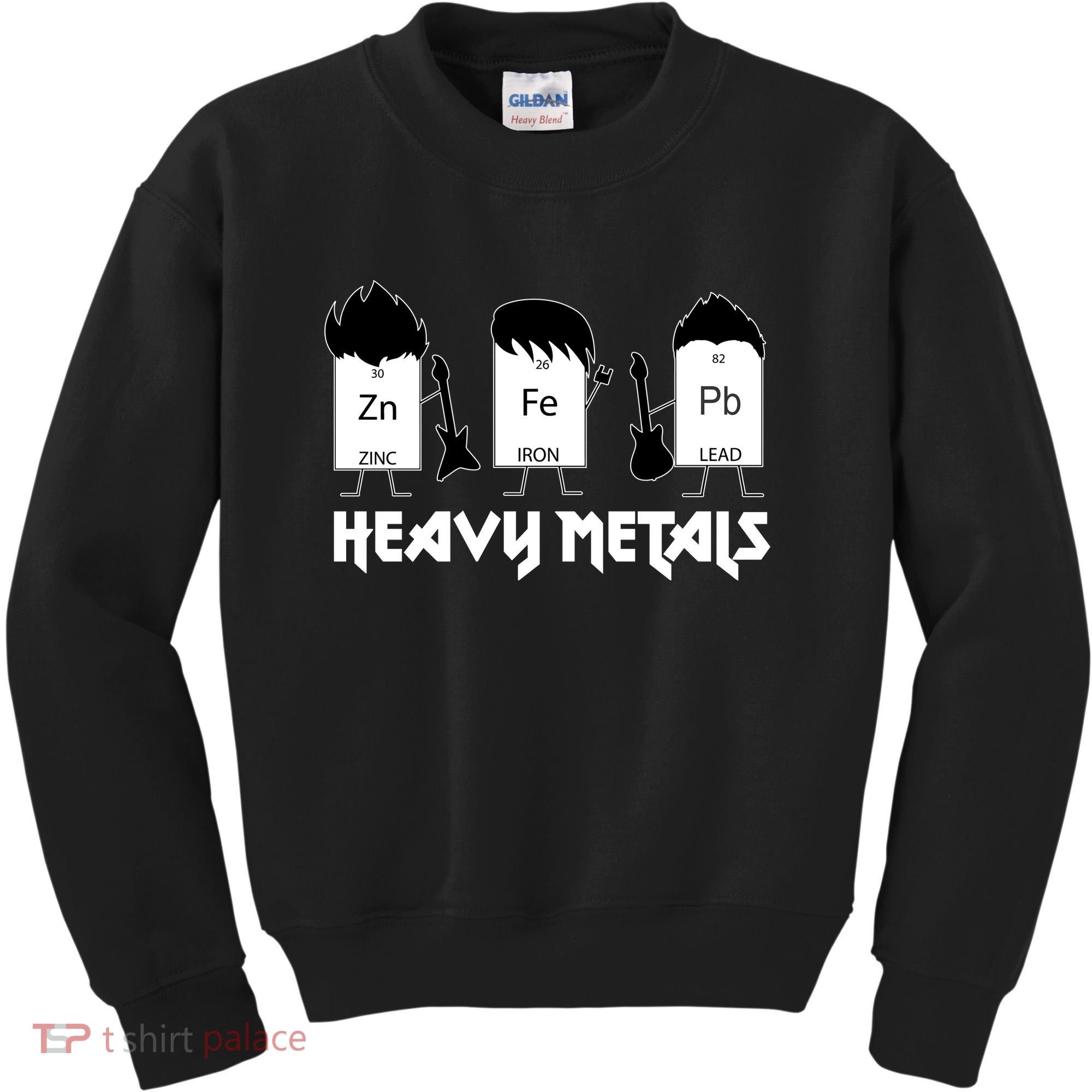 Heavy Metals Periodic Table Of Elements Kids Sweatshirt