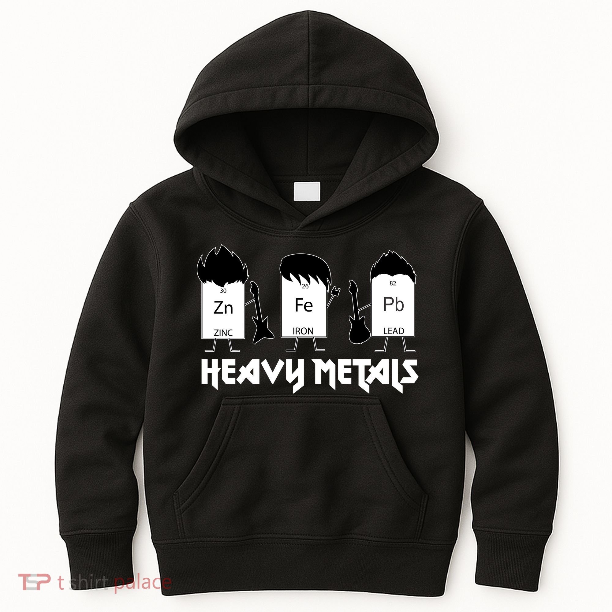 Heavy Metals Periodic Table Of Elements Kids Hoodie