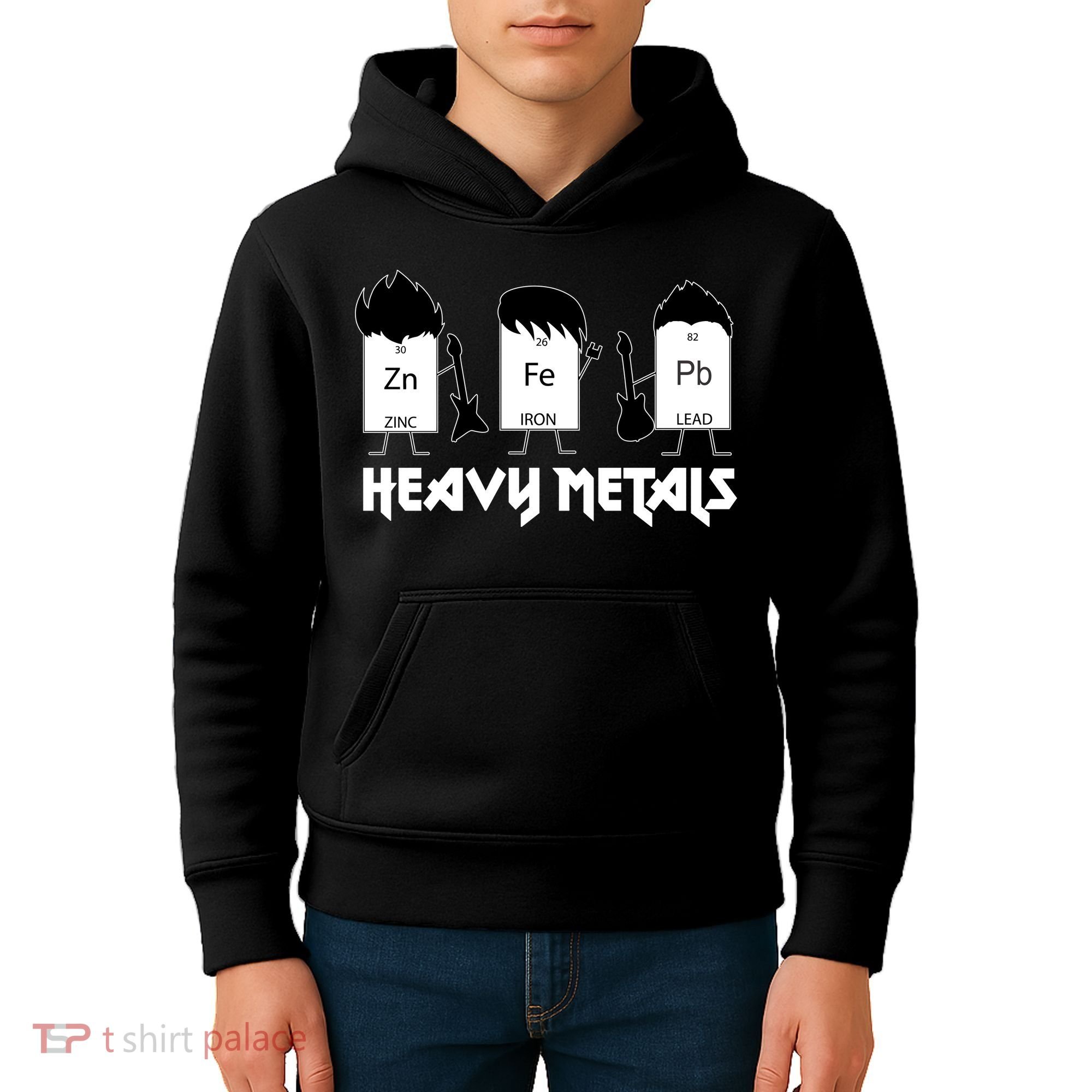 Heavy Metals Periodic Table Of Elements Kids Hoodie