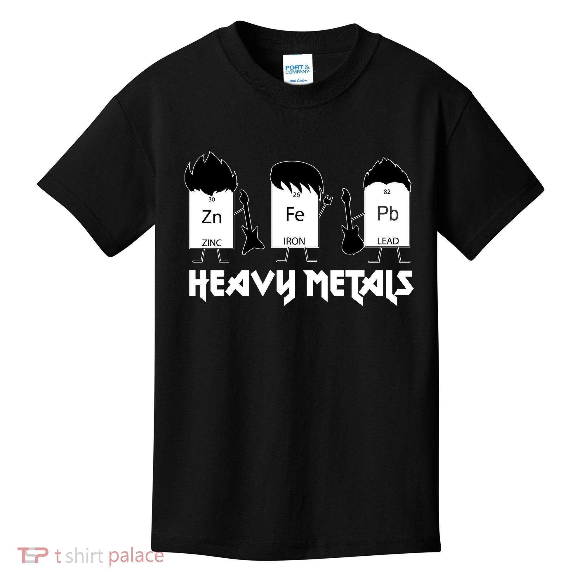 Heavy Metals Periodic Table Of Elements Kids T-Shirt