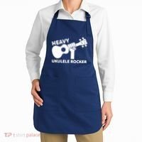 Heavy Ukulele Rocker Musical Instrument Acoustic Guitar Apron thumb 2