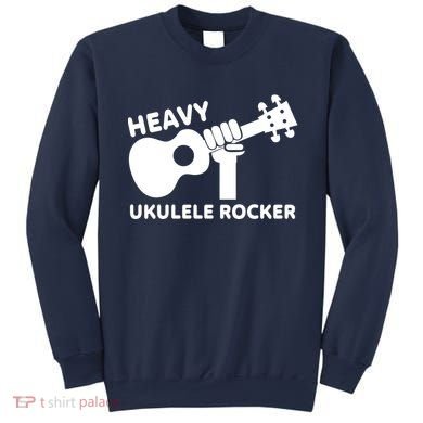 Heavy Ukulele Rocker Musical Instrument Acoustic Guitar Sweatshirt