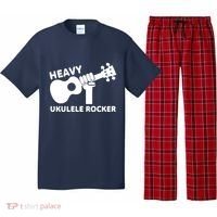 Heavy Ukulele Rocker Musical Instrument Acoustic Guitar Pajama Set thumb 0