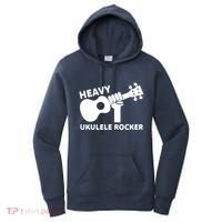Heavy Ukulele Rocker Musical Instrument Acoustic Guitar Women's Hoodie thumb 0