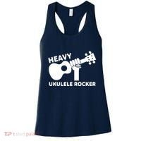 Heavy Ukulele Rocker Musical Instrument Acoustic Guitar Women's Tank Top thumb 0
