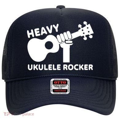 Heavy Ukulele Rocker Musical Instrument Acoustic Guitar Hat