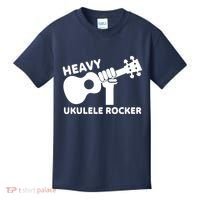 Heavy Ukulele Rocker Musical Instrument Acoustic Guitar Kids T-Shirt thumb 0