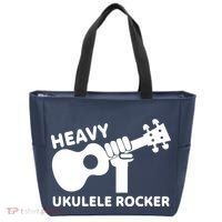 Heavy Ukulele Rocker Musical Instrument Acoustic Guitar Tote Bag thumb 0