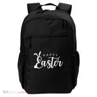Happy Easter Bunny Holiday Backpack thumb 0