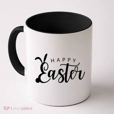 Happy Easter Bunny Holiday Coffee Mug