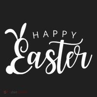 Happy Easter Bunny Holiday Golf Towel thumb 3