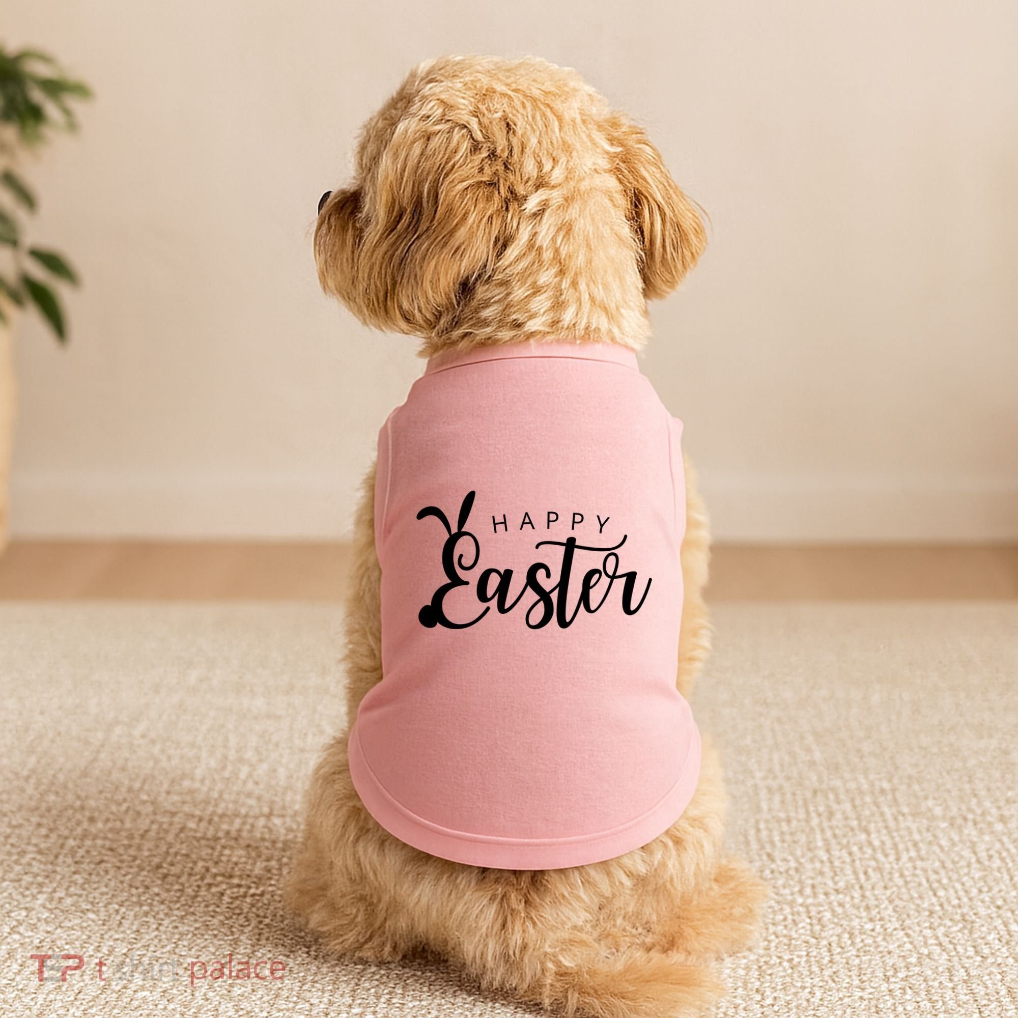Happy Easter Bunny Holiday Doggie Tank