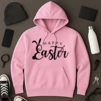 Happy Easter Bunny Holiday Hoodie thumb 3