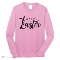 Happy Easter Bunny Holiday Long Sleeve Shirt thumb 0