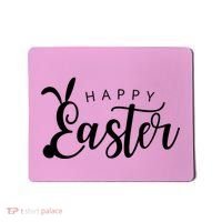 Happy Easter Bunny Holiday Mousepad thumb 0