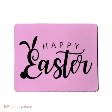 Happy Easter Bunny Holiday Mousepad