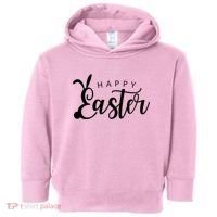 Happy Easter Bunny Holiday Toddler Hoodie thumb 0