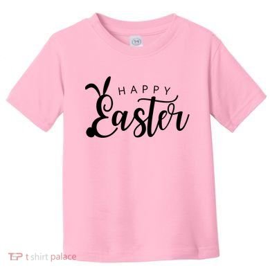 Happy Easter Bunny Holiday Toddler T-Shirt