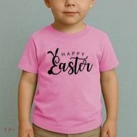 Happy Easter Bunny Holiday Toddler T-Shirt thumb 2