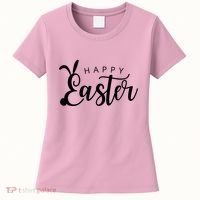 Happy Easter Bunny Holiday Women's T-Shirt thumb 0