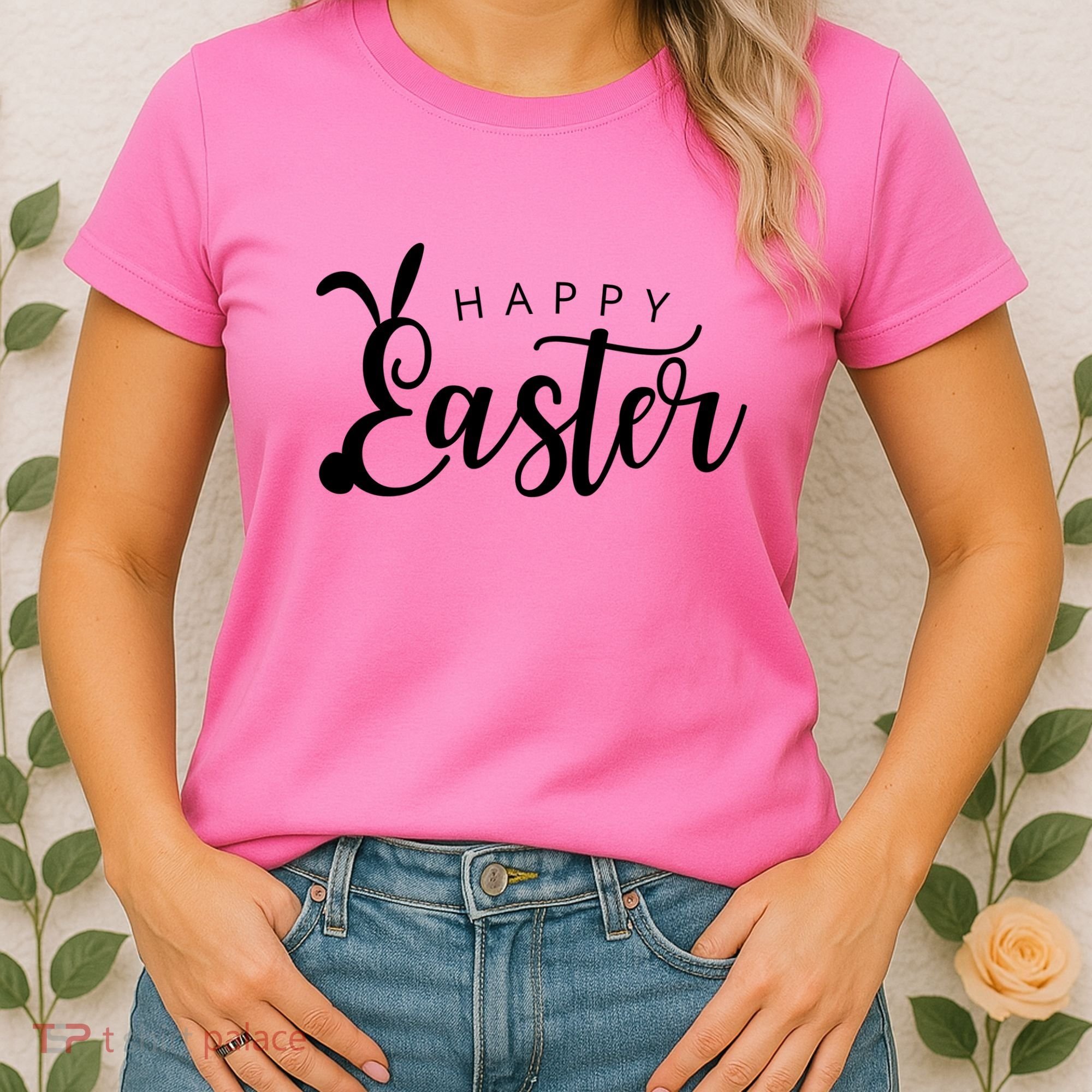 Happy Easter Bunny Holiday Women's T-Shirt