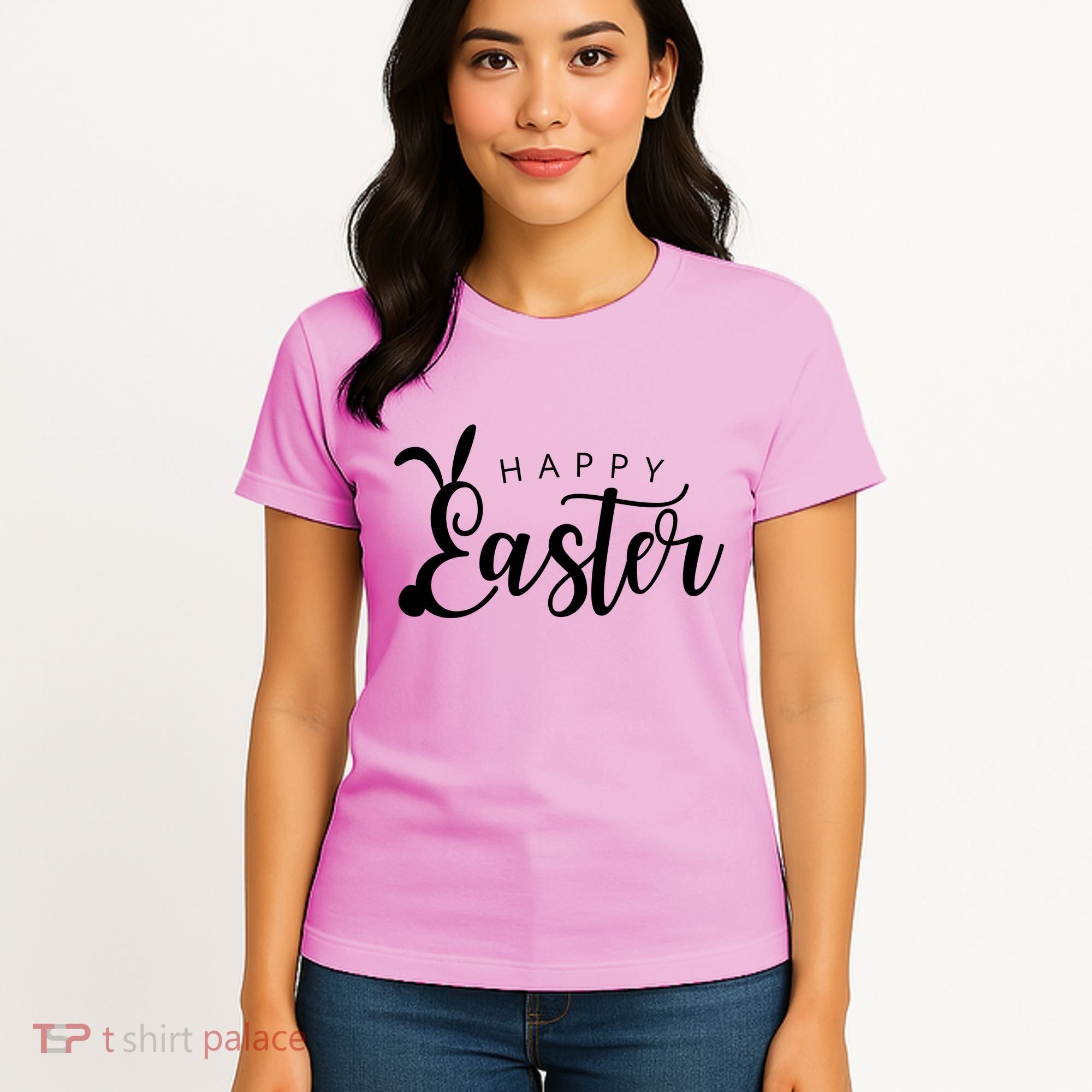 Happy Easter Bunny Holiday Women's T-Shirt
