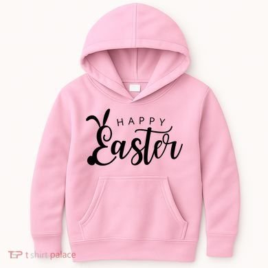 Happy Easter Bunny Holiday Kids Hoodie