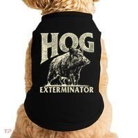 Hog Exterminator Boar Hunting Wild Hog Hunter Doggie Tank thumb 0