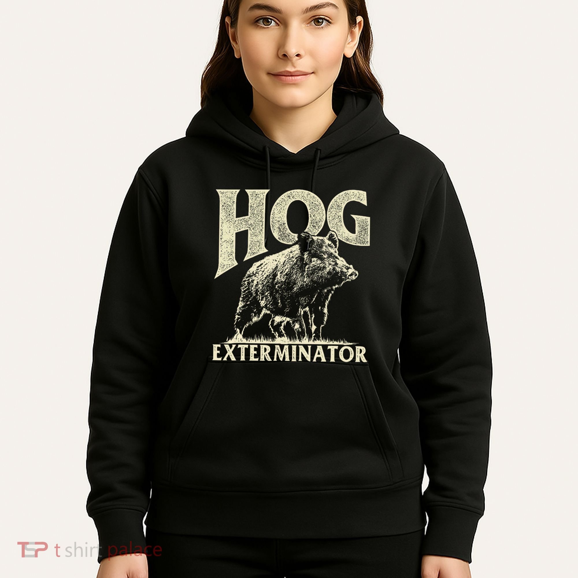 Hog Exterminator Boar Hunting Wild Hog Hunter Hoodie