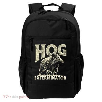 Hog Exterminator Boar Hunting Wild Hog Hunter Backpack