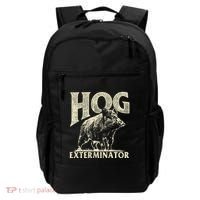 Hog Exterminator Boar Hunting Wild Hog Hunter Backpack thumb 0