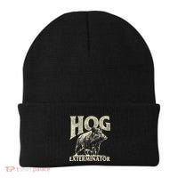 Hog Exterminator Boar Hunting Wild Hog Hunter Beanie thumb 0