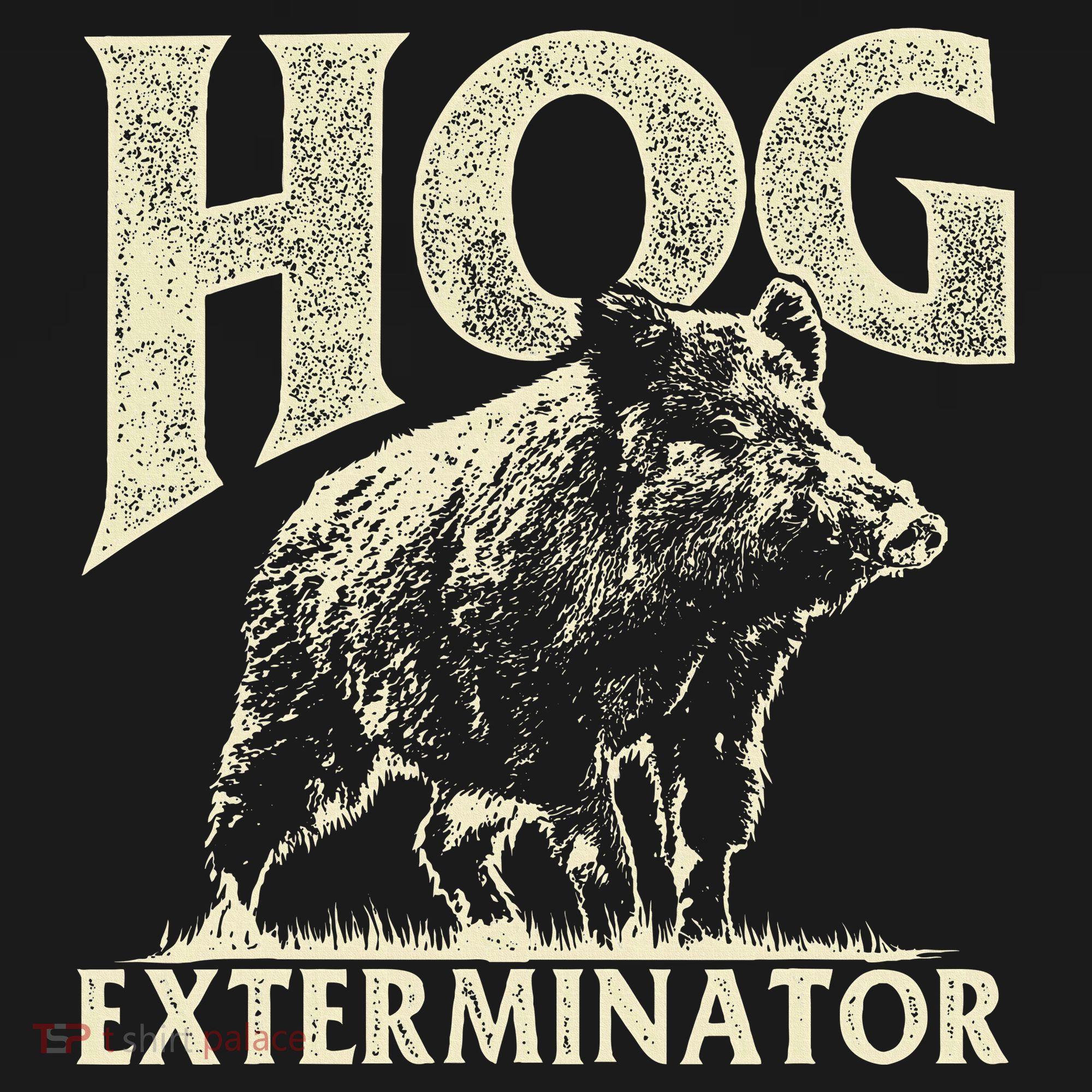 Hog Exterminator Boar Hunting Wild Hog Hunter Polo