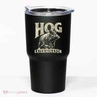 Hog Exterminator Boar Hunting Wild Hog Hunter Tumbler thumb 0