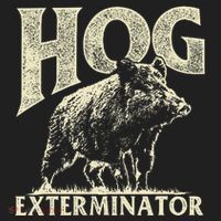Hog Exterminator Boar Hunting Wild Hog Hunter Tumbler thumb 3