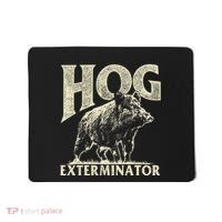 Hog Exterminator Boar Hunting Wild Hog Hunter Mousepad thumb 0