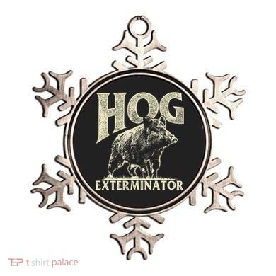 Hog Exterminator Boar Hunting Wild Hog Hunter Ornament