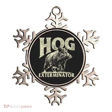 Hog Exterminator Boar Hunting Wild Hog Hunter Ornament