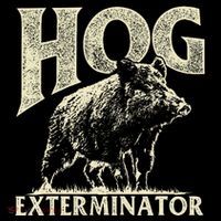 Hog Exterminator Boar Hunting Wild Hog Hunter Toddler Hoodie thumb 2