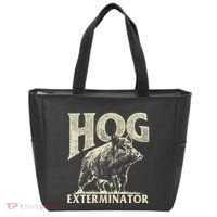 Hog Exterminator Boar Hunting Wild Hog Hunter Tote Bag thumb 0